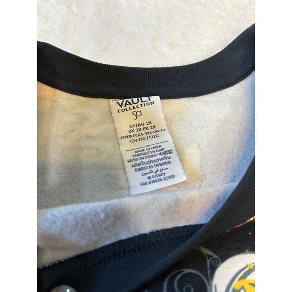 Walt Disney World Sweatshirt Adult 2X Blue 25th Anniversary Vault 50 Mickey - Picture 5 of 5